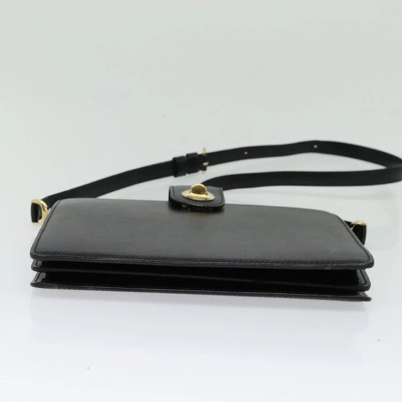 LOUIS VUITTON Epi Capuchin Shoulder Bag Black M52342 LV Auth 134584 - Picture 6 of 15